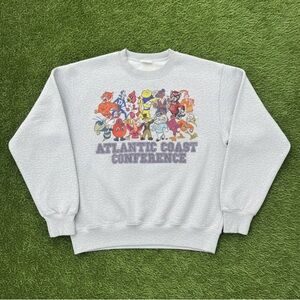 ACC Mascots Crewneck Unisex Sweatshirt Atlantic Coast Conference
